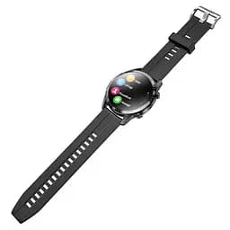 Розумний годинник Smart Watch Hoco Y2 Pro з магнітною зарядкою (Black) - мініатюра 4