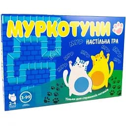 Настольная игра-бродилка Муркотуны Strateg 30246 на украинском языке