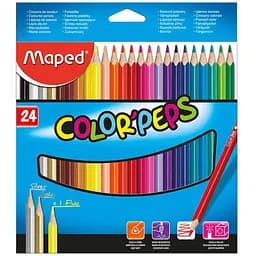 Олівці кольорові Maped Color peps Classic 24 шт. (MP.183224)