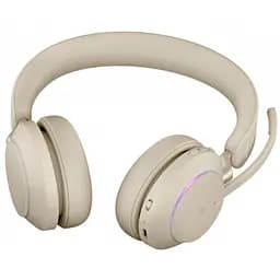 Навушники Jabra Evolve2 65 USB-A MS Stereo Beige (26599-999-998) - мініатюра 4