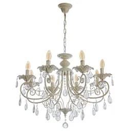 Люстра подвесная Brille свеча для холла E14 G (BCL-721S/8)