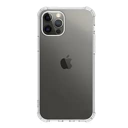 Прозрачный чехол для Apple iPhone 12 Pro/12 с защитой камеры и усиленными бортами, тонкий, силиконовый, бесцветный, ударостойкий, противоударный бампер c закрытой камерой, ArmorStandart (ARM57389)