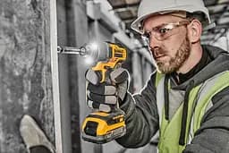 Шурупокрут ударний акумуляторний DeWalt 18В XR Li-Ion безщітковий 192 Нм 3200 об/хв 4200 уд/хв 0.88 кг без АКБ і ЗП - мініатюра 2