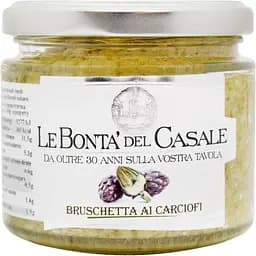 Соус Le Bonta' del Casale для брускети з артишоками 212 мл