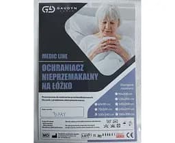 Простирадло непромокає на резинці Білий GaudynGroup 180 х 200 см med0001448