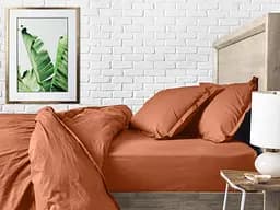 Набір наволочок Cosas Amber Foliage 50х70 см (SetPillow_FoliageTerrakot_Terrakot_50х70) - мініатюра 7