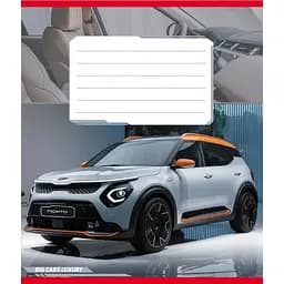 Зошит учнівський "Великі машини" Leader 018-540062L-3 в лінію, 18 аркушів