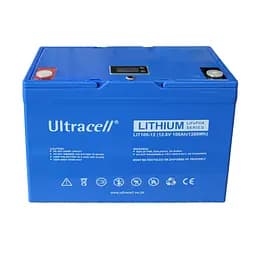Батарея акумуляторна Ultracell LiFePO4 12(12.8)V 100Ah/1280W(1.28kW) LED DISPLAY, ON OFF - мініатюра 2