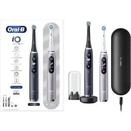 Уценка. Электрическая зубная щетка Oral-B iO Series 9 Duo iOM9d.2J2.2AD 3758+дополнительная ручка Black