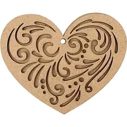 Заготовка Rosa Talent Серця 2 ДВП 10х8 см