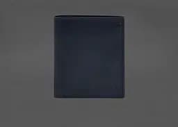 Кожаный портмоне на кнопке Brut синий краст