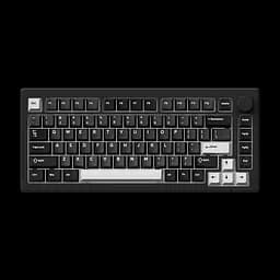 Игровая механическая клавиатура Akko 5075 V3 / Три режима подключения / Frost Pink Switch / Black White