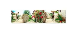 Вініловий кухонний фартух Цегляні Вулиці Прованс наклейка Архітектура Бежевий 60х200 см Happy Pocket Z180418 - мініатюра 7