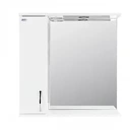 Дзеркало з шафкою Kraft Прима ліве 50 см Білий 30412