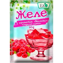 Желе Эко малиновое, 90 г (1784)