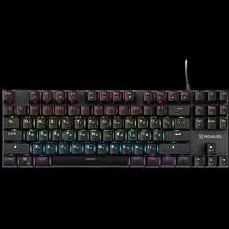 Клавіатура REAL-EL M 05 RGB Grey (EL123100044)