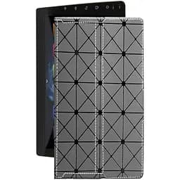 Чохол StatusCASE з екошкіри для планшету EasyGo A509 DSP Сірий ромб