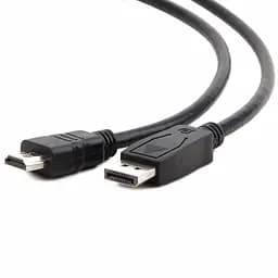 Кабель мультимедійний Display Port to HDMI 1.8m Cablexpert (CC-DP-HDMI-6) - мініатюра 2