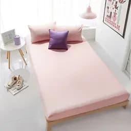 Простыня Hobby Poplin Gold на резинке 200x180 см Somon (608505)