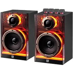 Акустична система 2.0 Defender Futuro, 20Вт Bluetooth/USB/TF/AUX, LED, чорна - мініатюра 3