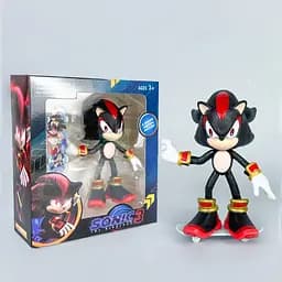 Колекційна ігрова фігурка Шедоу в коробці — Sonic The Hedgehog 3 (16 см) - мініатюра 1
