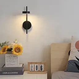 Світлодіодне бра у чорному металевому корпусі 31х10х14 см Line F Арт. WJ120/1