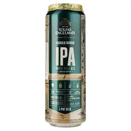 Упаковка пива Volfas Engelman IPA бурштинового 6% 13.63 л з/б (0.568 л х 24 шт.) - мініатюра 2