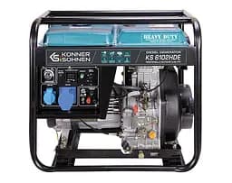 Генератор дизельний Konner&Sohnen 5/5.5 кВт KS 6102HDE