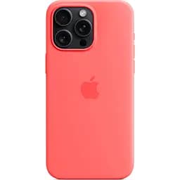 Чохол Silicone Case with MagSafe для Apple iPhone 15 Pro Max Guava AAA [93257] - мініатюра 3