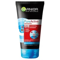 Гель для вмивання, скраб, маска для обличчя Garnier Skin Naturals Чистий Шкіра Актив очищення, 150 мл (C5897500)