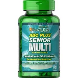 Полівітамінна суміш Puritans Pride ABC PLUS Senior Multivitamin 120 капсул