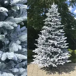 Ялинка Hvoya Classic Mix 220 см лита засніжена