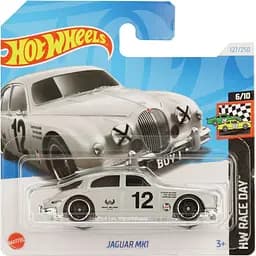 Базовая машинка Hot Wheels HW Race Day Jaguar MK1 серая (5785)  