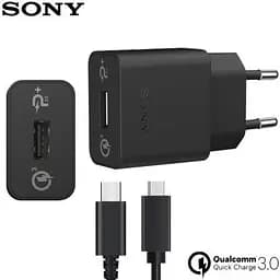 Швидкий зарядний пристрій Sony UCH12 + кабель Sony Z5 Z3+ Z3 compact - мініатюра 6