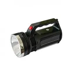 Акумуляторний ліхтар-прожектор із бічною панеллю 16 SMD LED 2 режими, зарядка 220В, 1000 мАч - мініатюра 2