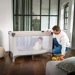 Дитячий манеж Hauck Dream N Play Beige, бежевий (60414-4) - мініатюра 9