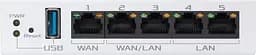 Маршрутизатор ExpertWiFi EBG15 2xGE LAN 1xGE WAN, 2xGE WAN/LAN, USB 3.2, BT Asus teh0017242 - мініатюра 5