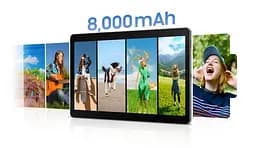 Планшет Samsung Galaxy Tab S10 Lite (X406) 10.9" 6ГБ, 128ГБ, 5G, 8000мА•год, Android, сірий - мініатюра 8