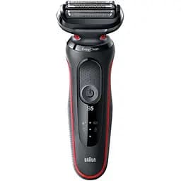 Електробритва Braun Series 5 51-R1200s чорно-червона [97327] - мініатюра 2