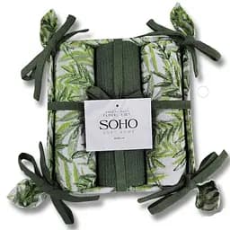 Набір рушників кухонних бавовна 100% SOHO Flower 40х60 см 3 шт (BS 45539H) - мініатюра 4