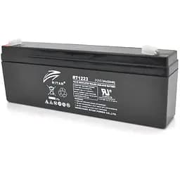 Аккумуляторная батарея AGM RITAR RT1223, Black Case, 12V 2.3Ah (177 х 35 х 62 (68)) Q10
