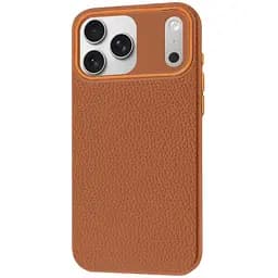 Чохол Syndee with MagSafe для Apple iPhone 17 Pro (6.3) Golden Brown