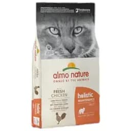 Сухий корм для дорослих кішок Almo Nature Holistic з куркою 12 кг