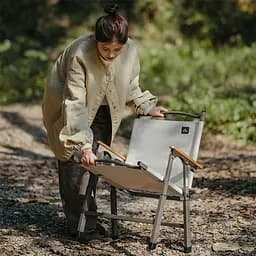 Крісло складане Naturehike CNK2550JJ010, сталь, бежевий - мініатюра 6