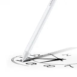 Стилус Usams US-ZB223 Tilt-sensitive Active Touch Capacitive for iPad White - мініатюра 2