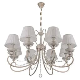 Люстра подвесная Brille с абажуром E14 WH (BCL-729S/8)