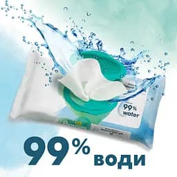 Набір дитячі вологі серветки Pampers Harmonie Aqua 192 шт. (4 уп. по 48 шт.) - мініатюра 4