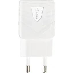 Мережевий зарядний пристрій Gelius Optimus Ultra GU-HC03 2USB 1A White