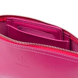 Жіноча шкіряна косметичка GRANDE PELLE 23х10.5х7.5 см acs0015905 - мініатюра 4