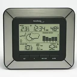 Метеостанція Technoline WS9273 IT Alu/Black (WS9273), Чорний - мініатюра 3